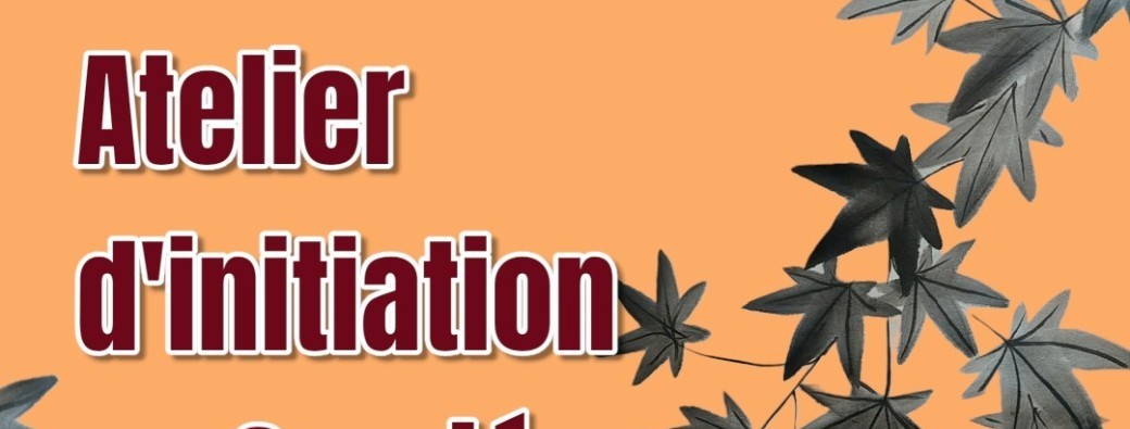 Atelier d'initiation au sumié (peinture à l'encre) en Novembre 2026