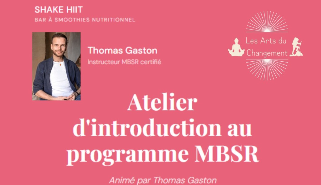 Atelier d'introduction au programme MBSR