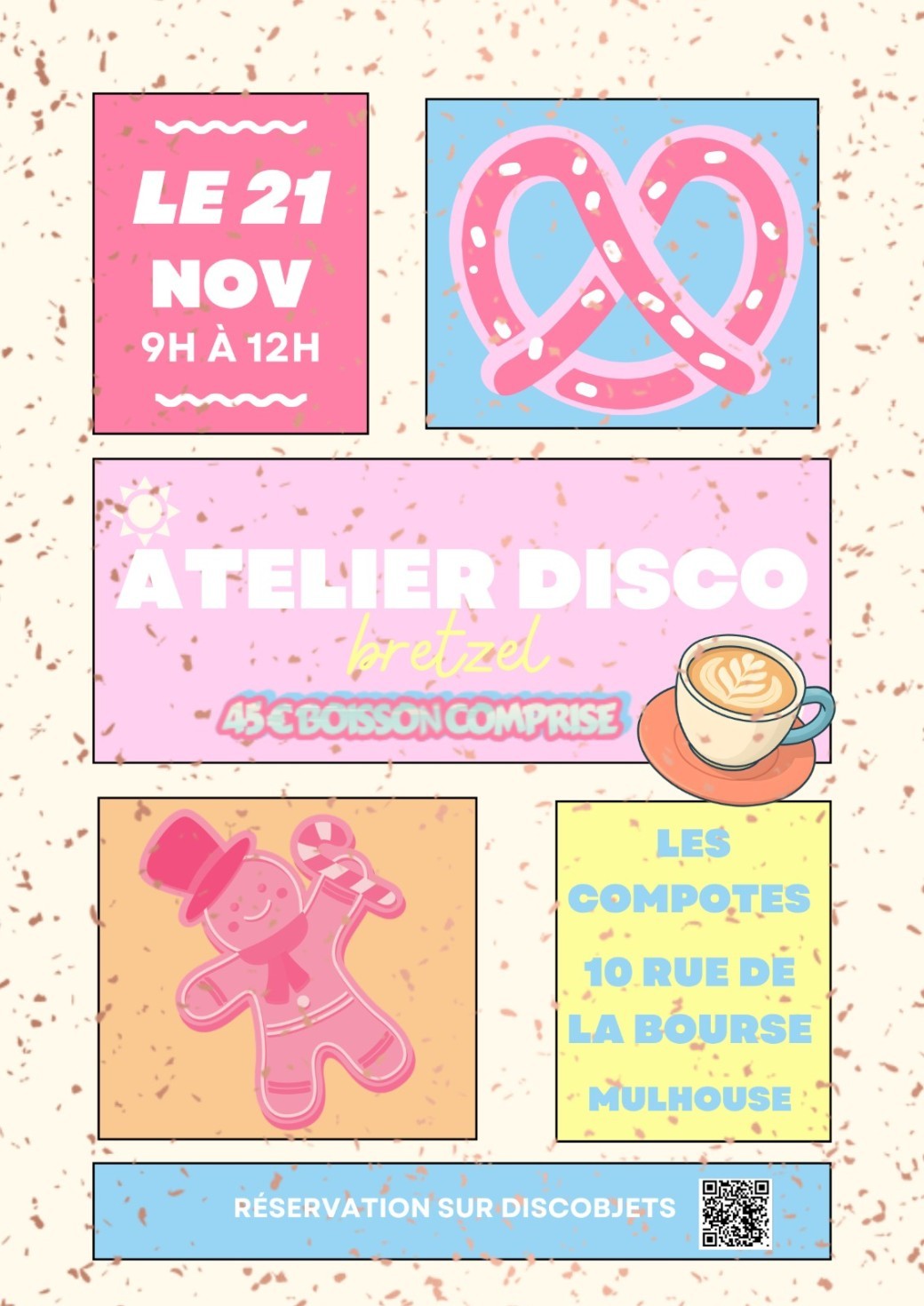 Atelier DIY DISCO BRETZEL #3