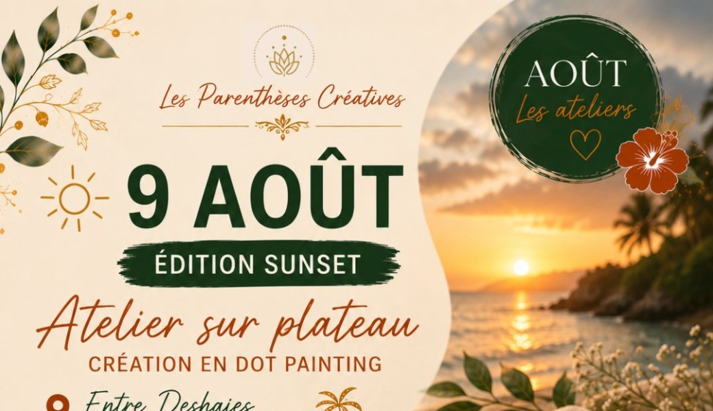 Atelier Dot Painting • Édition Plateau en Nature