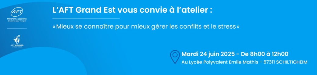 Atelier du 24 juin 2025 : Mieux se connaitre pour mieux gérer les conflits et le stress