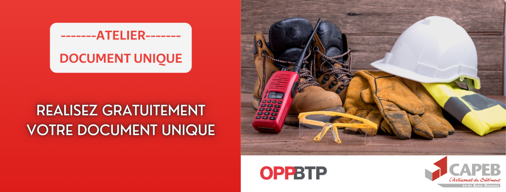 Atelier Document Unique (DUER) - Briançon