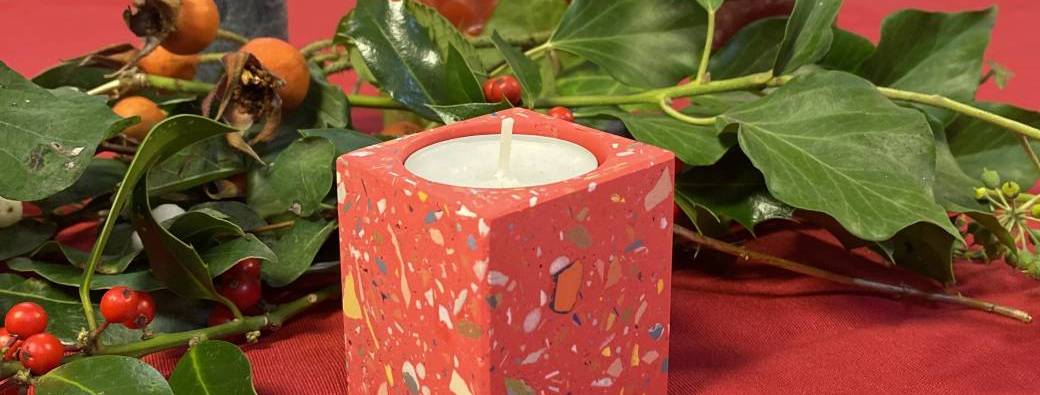 Atelier duo de bougeoirs aux couleurs de Noël