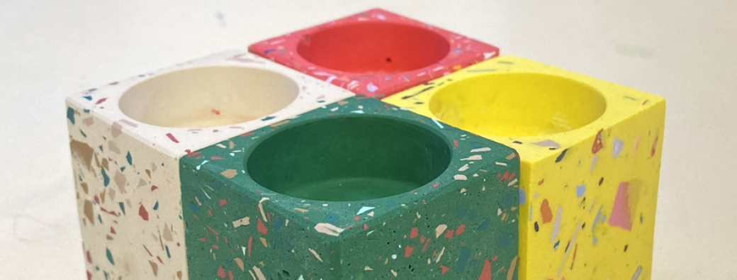 Atelier duo de bougeoirs 