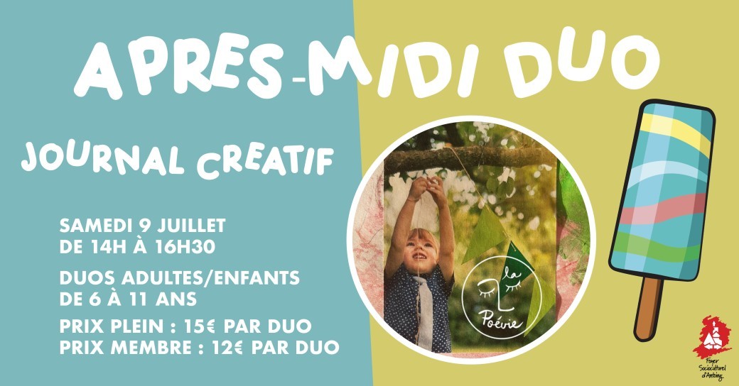Atelier duo : Journal créatif