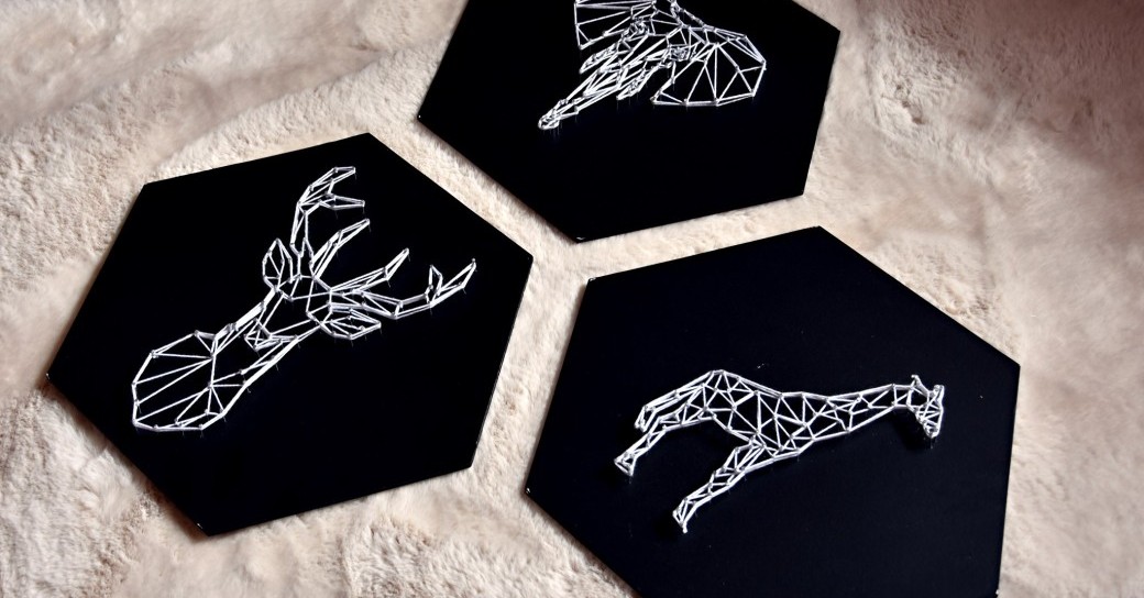 Atelier duo : String art