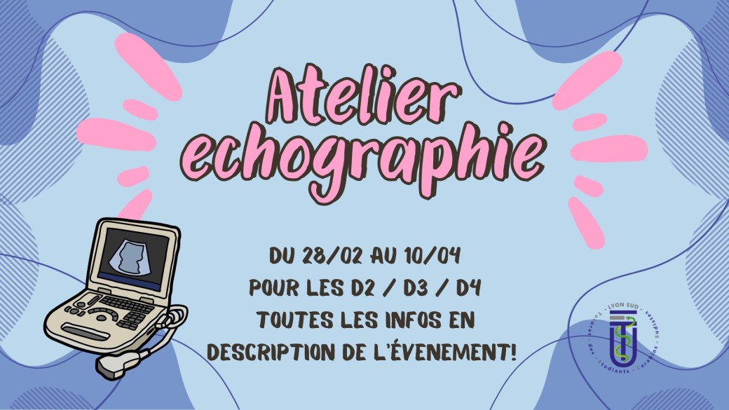 Tickets : ATELIER ECHOGRAPHIE - Billetweb
