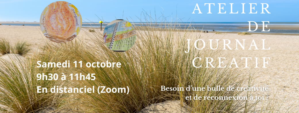 Atelier en LIGNE - Octobre - 9h30 - Samedi 11 - AU BORD DE L'OCéAN