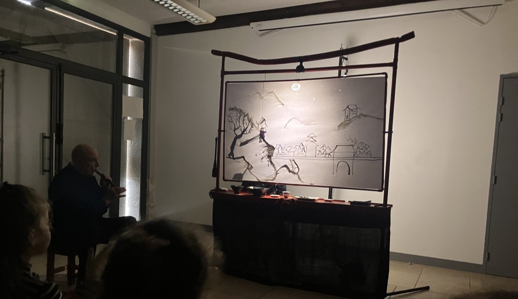 Atelier encre de Chine création initiation