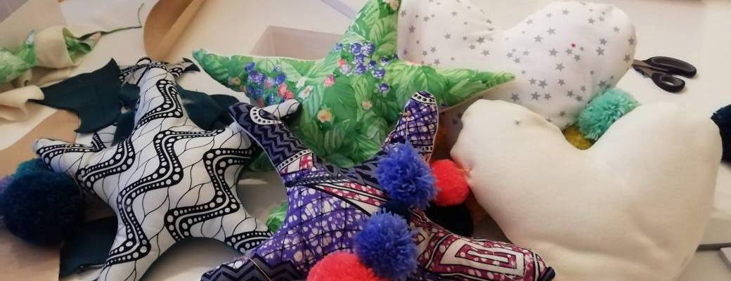 Atelier enfant - Coussin