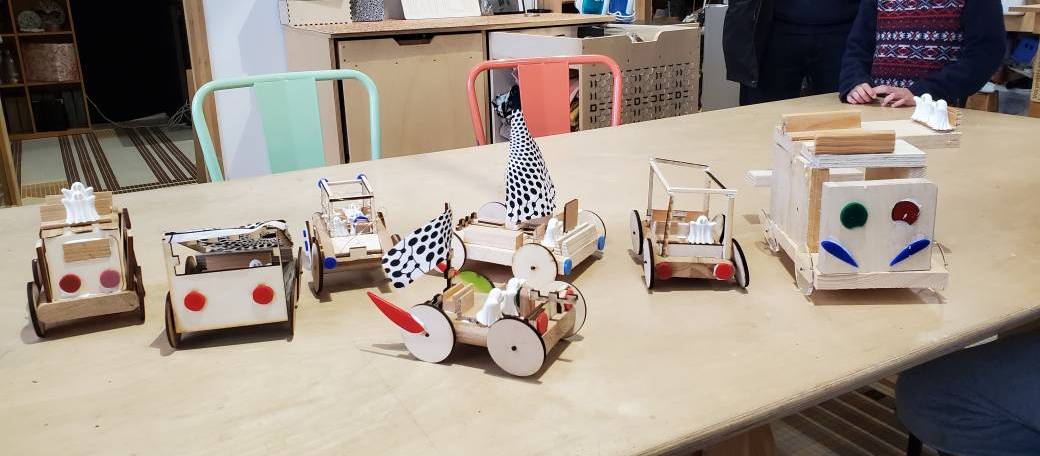 Atelier enfant : fabrique ta voiture ou ton vaisseau spatial en bois