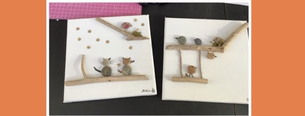 Atelier enfants - bois flotté & galets