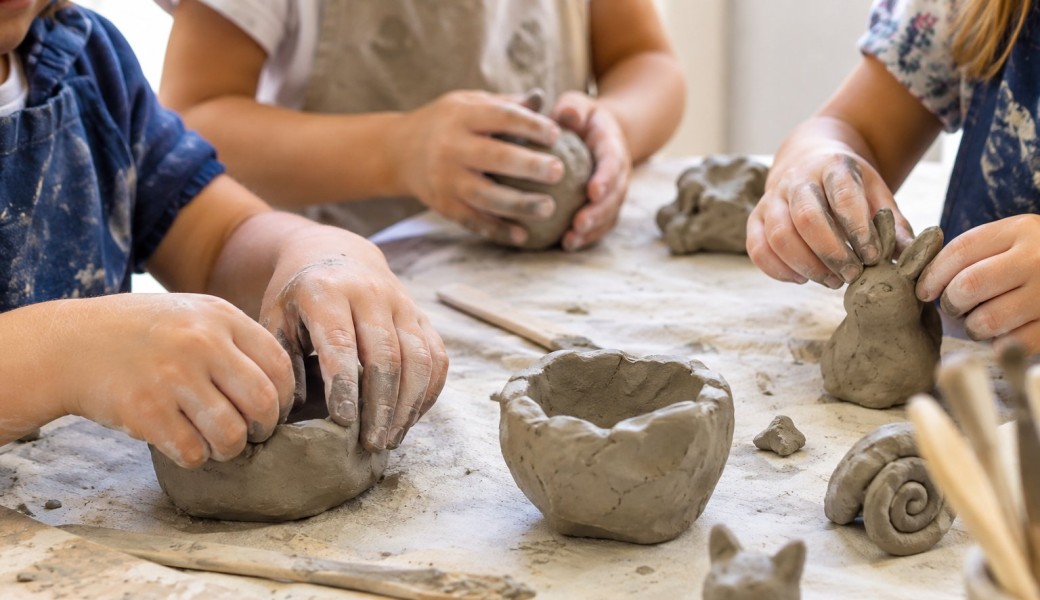 Atelier enfants poterie (6 à12 ans)