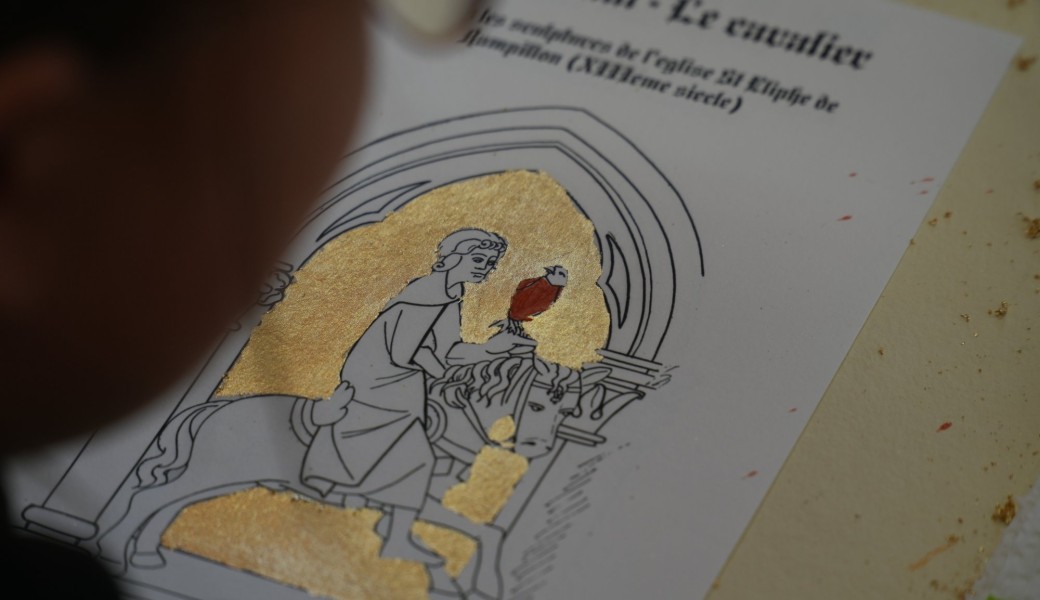 Atelier enluminure