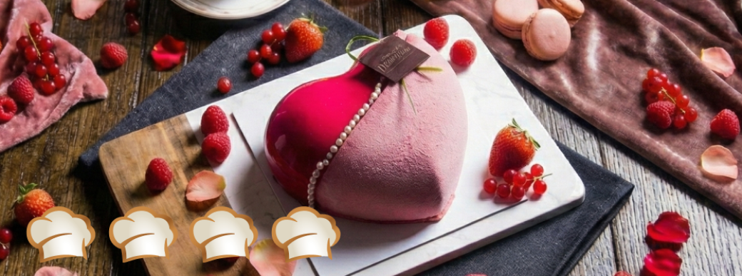 Atelier entremet moule coeur fête des mères