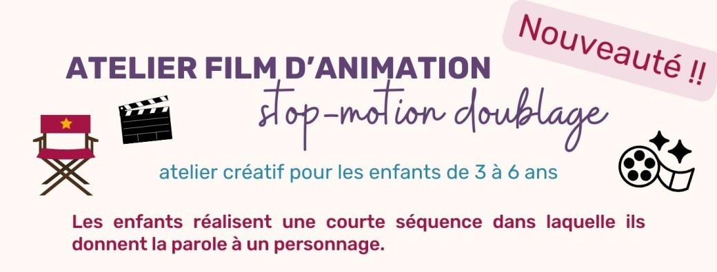 atelier film animation stop motion
