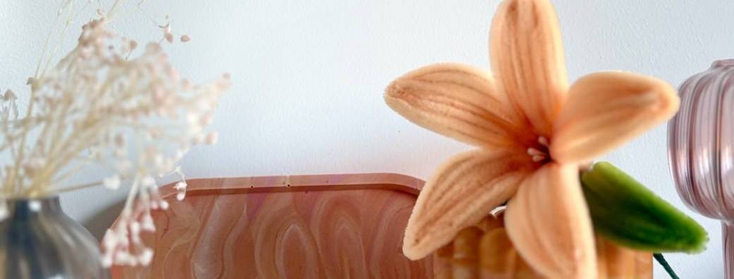 Atelier fleurs fil chenille Nantes