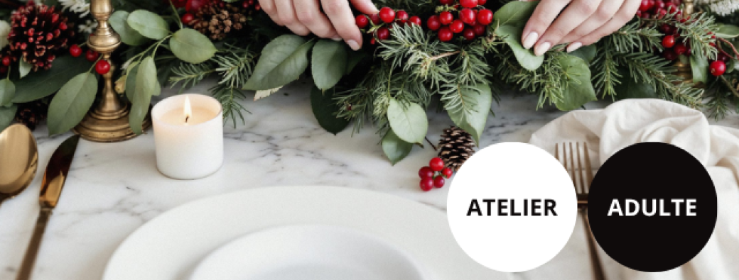 Atelier floral de Noël // Bibliothèque de Sault les Rethel