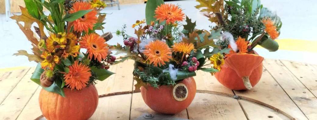Atelier floral Halloween