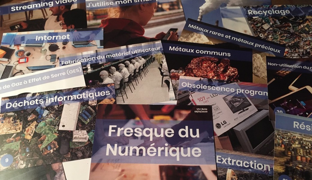 Atelier Fresque Du Numérique 2 - Par Aurélien Déragne et Yvain Mouneu