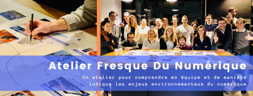 Atelier Fresque Du Numérique - Par Aurélien Déragne et Yvain Mouneu
