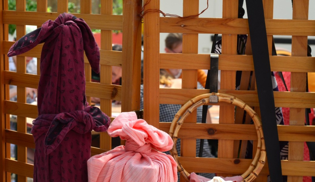 Atelier furoshiki organisé par le SMICTOM de Saverne