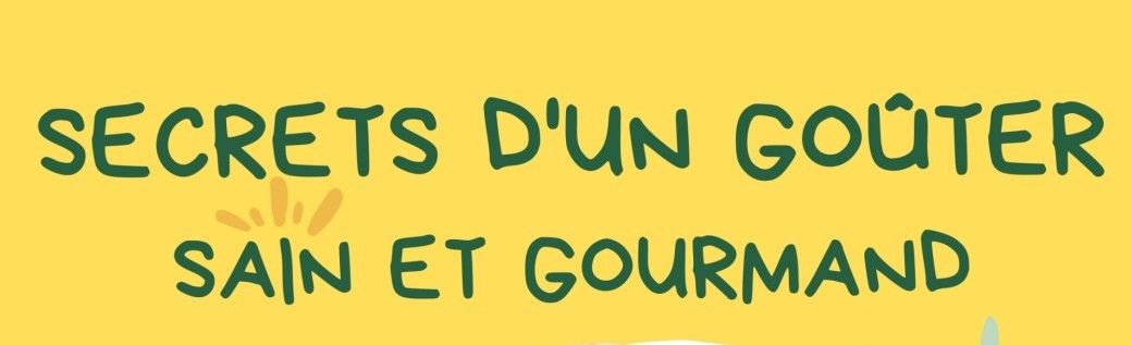 Atelier goûter sain