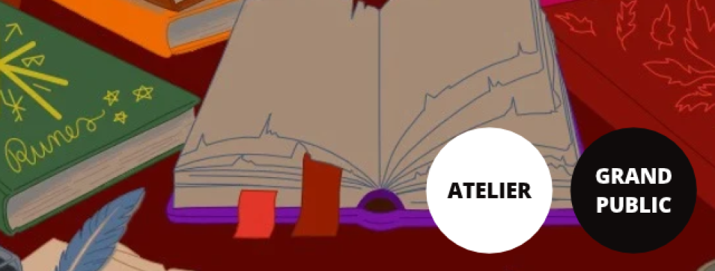 Atelier grimoire magique // L'Agora à l'école des sorciers