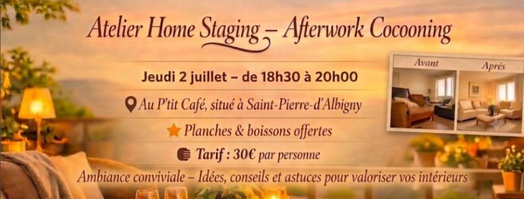 Atelier Home Staging-Afterwork Cocooning 
