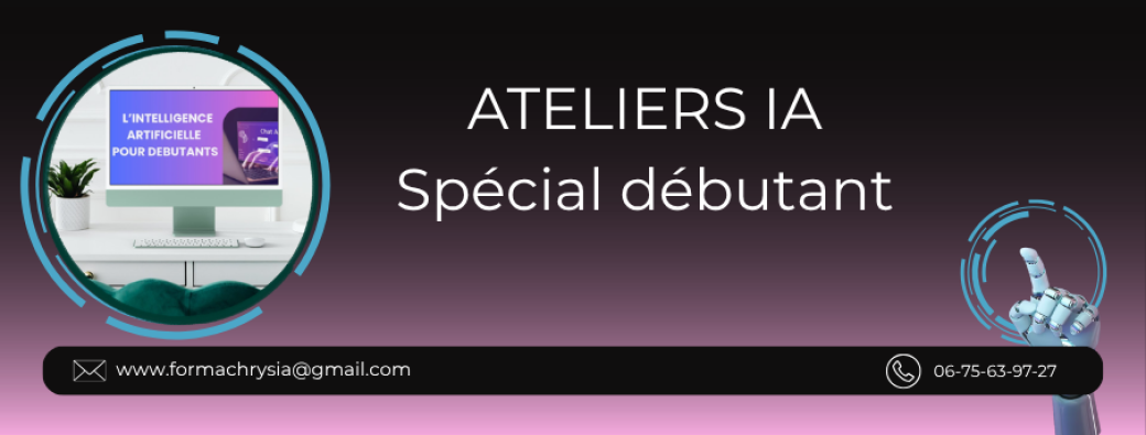 Atelier IA pour débutant  