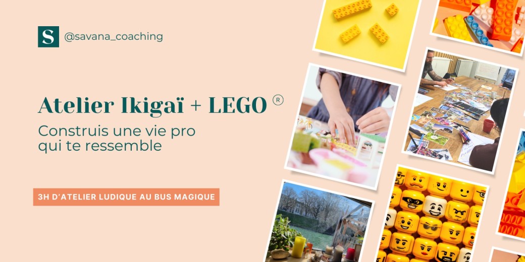 Atelier Ikigaï + LEGO® : Construis une vie pro qui te ressemble
