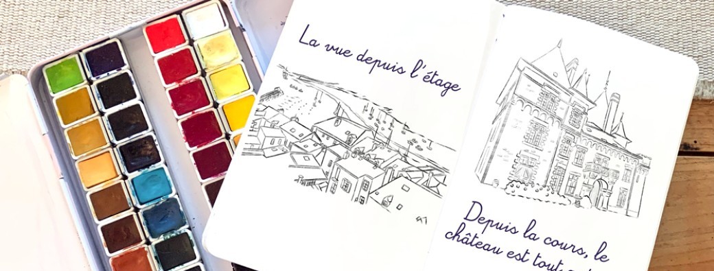 Atelier illustration : ton carnet de visite du château de Pornic