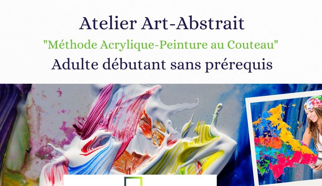Atelier Initiation Peinture Acrylique au couteau débutant