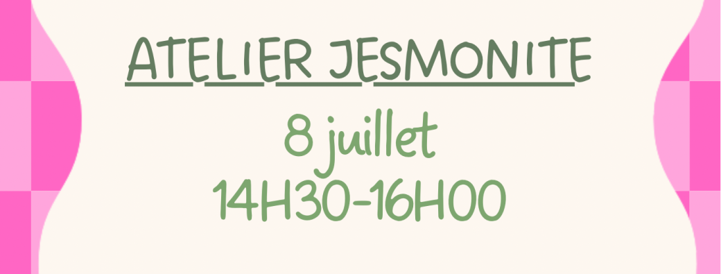 Atelier jesmonite 