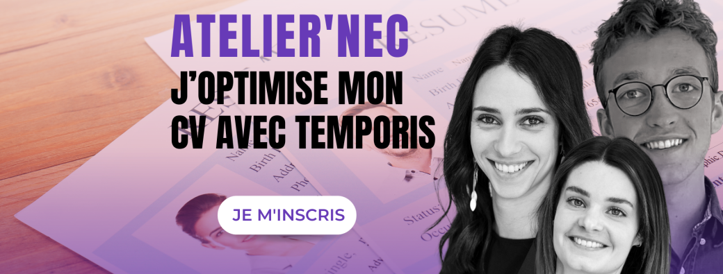 Atelier : J'optimise mon CV
