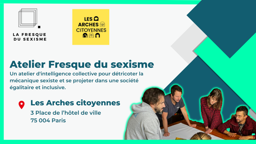 Atelier - La Fresque du sexisme - Paris @Les Arches citoyennes