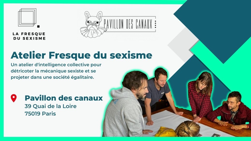 Atelier - La Fresque du sexisme - Paris @Pavillon des canaux