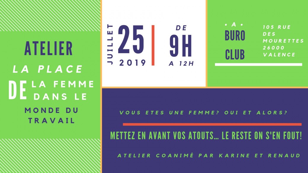 atelier la place de la femme dans le monde du travail