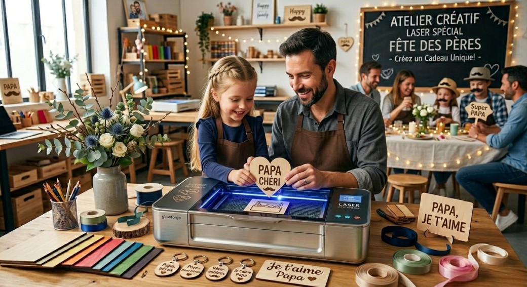 Atelier laser "spécial fête des pères"