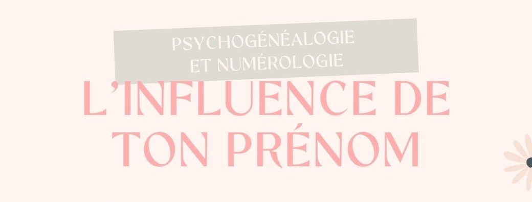Atelier : l'influence de ton prénom