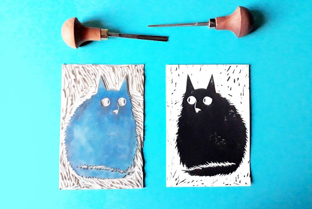 Atelier linogravure