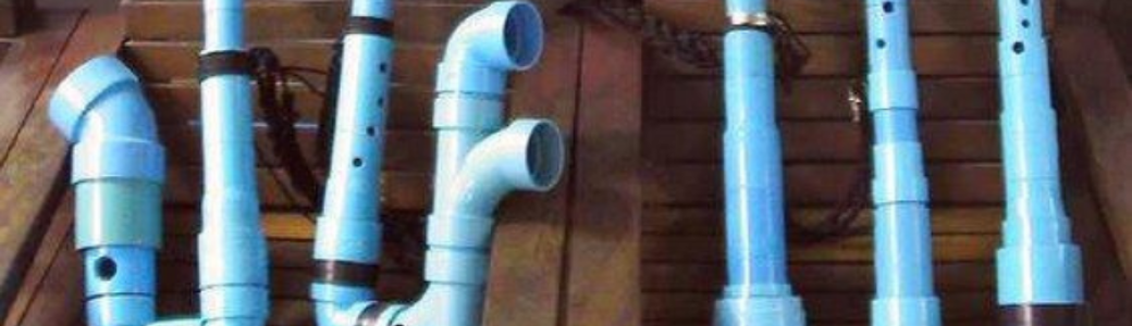 Atelier lutherie sauvage, instruments recyclés - Avec inscription