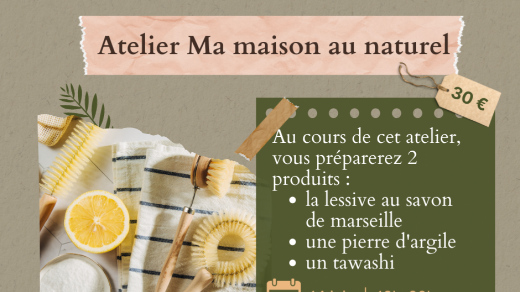 Atelier Ma maison au naturel