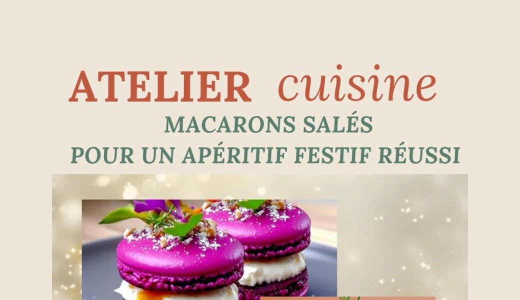Atelier Macarons salés 