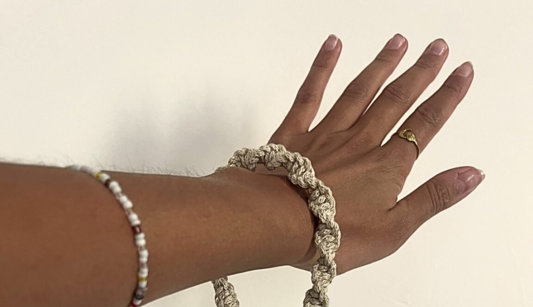 Atelier Macramé Porte-clés dragonne