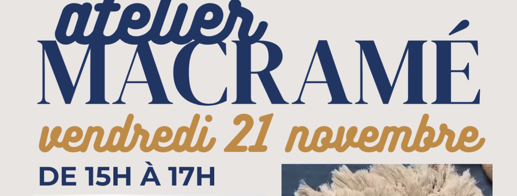 Atelier Macramé 