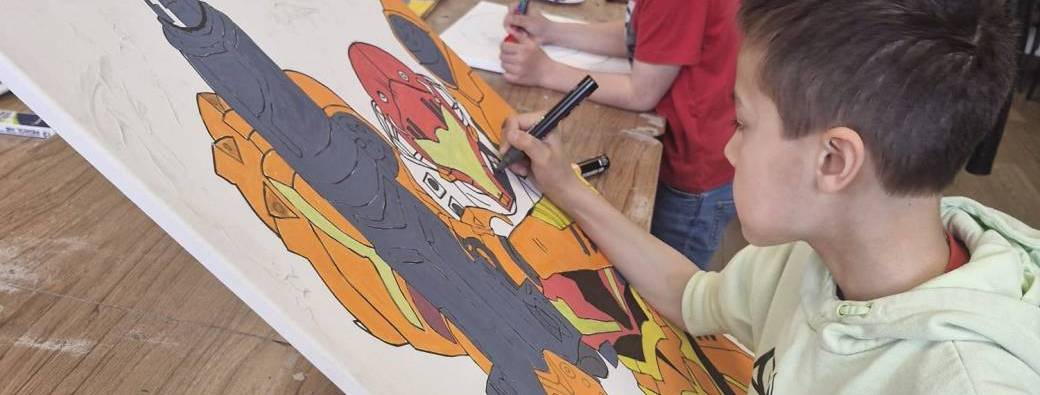 atelier personnages manga, animé et disney