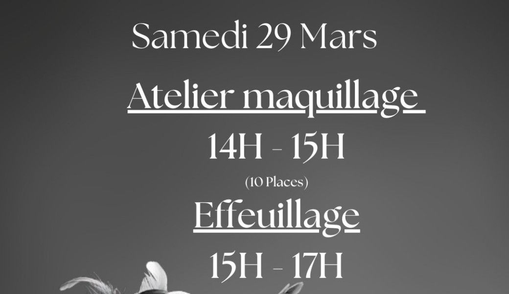 Atelier Maquillage et Effeuillage