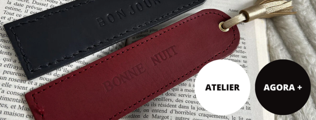Atelier maroquinerie // Agora Médiathèque Musée