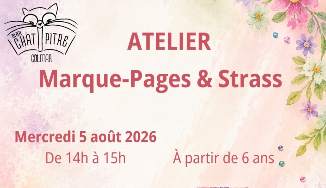 Atelier Marque-Pages & Strass 